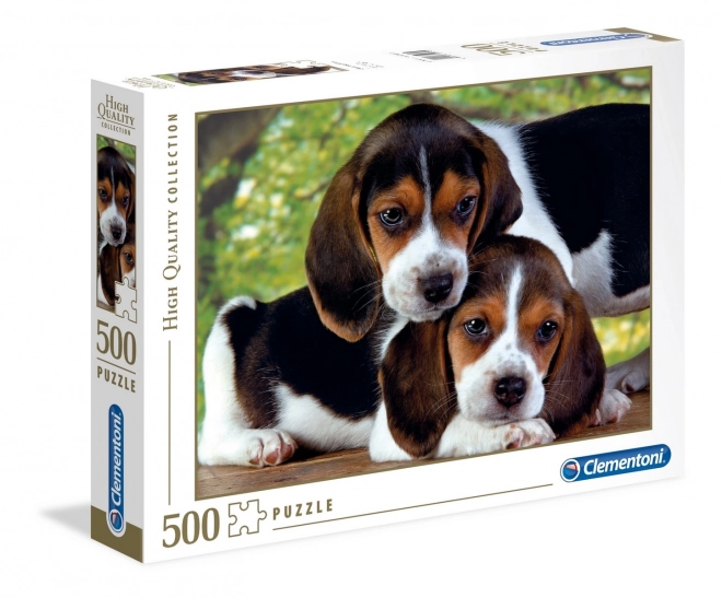 500 Piece Jigsaw Puzzle - Puppies