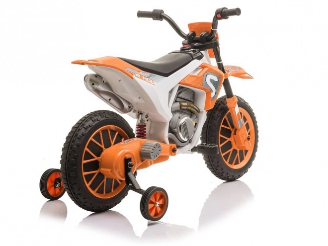 Battery-Powered Motorcycle - Orange