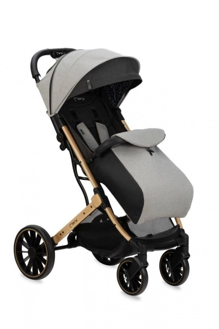 Momi Estelle All-Terrain Stroller Black Ginko