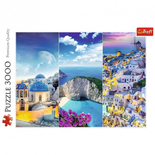 Greek Holidays 3000 Piece Puzzle