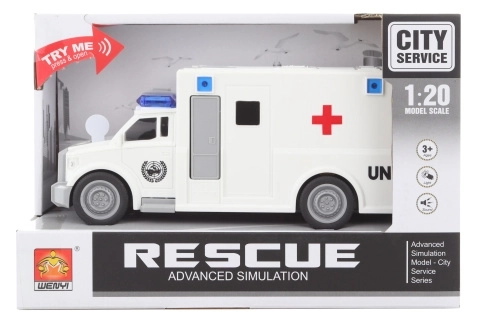 Battery-Powered Ambulance Toy