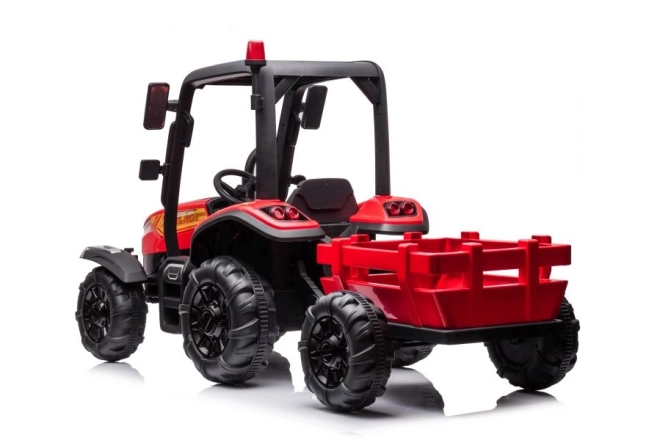 Red Electric Tractor for Kids