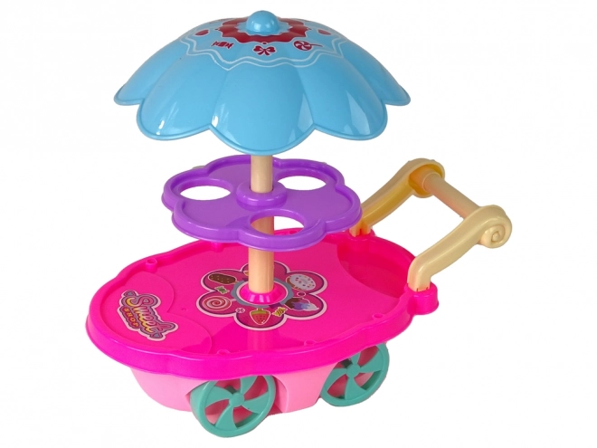 Sweet Treats Playset with Cart and Ice Cream Stand