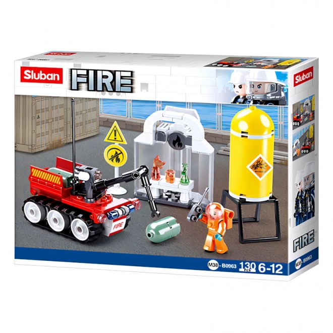 Sluban Remote Control Firefighting Robot