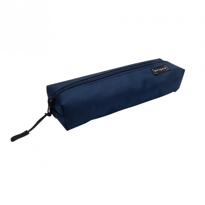 Wide Pencil Case with Elastic OXY Runner Blue