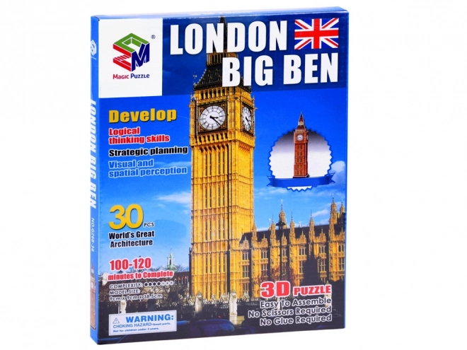 3D Puzzle London Big Ben