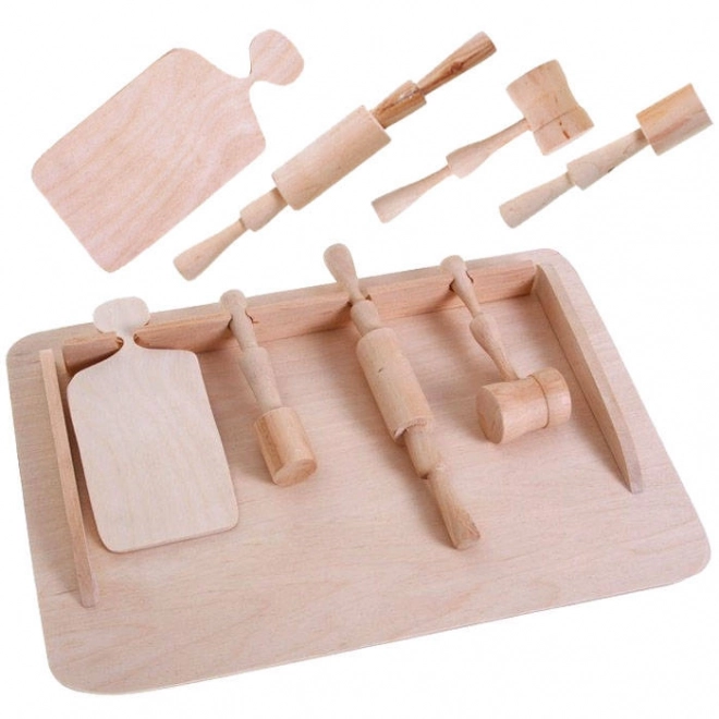 Wooden Cooking Set for Kids