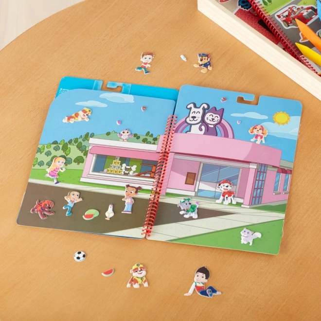 Paw Patrol Reusable Puffy Stickers - Adventure Bay