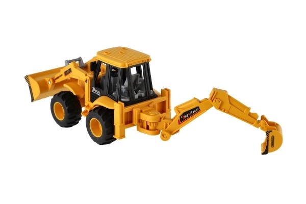 Plastic Construction Loader with Flywheel