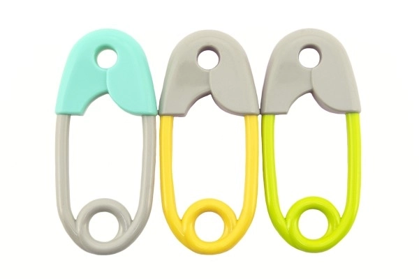 Baby Rattle Safety Pin