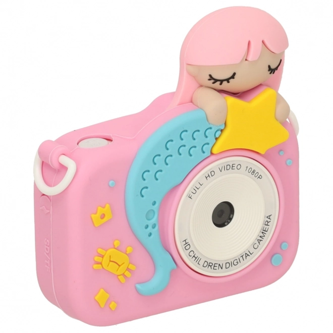 Digital camera for kids pink