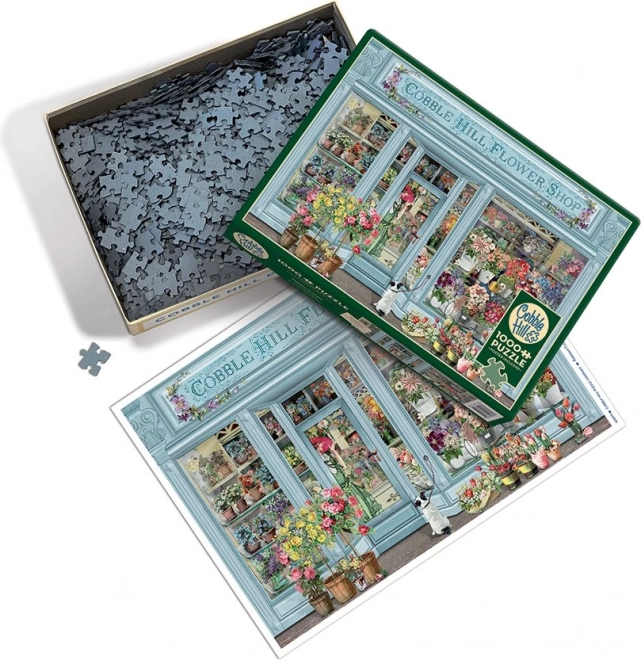 Cobble Hill Paris Flowers Puzzle 1000 Pieces