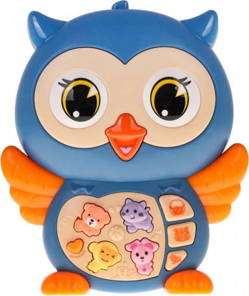 Interactive blue owl
