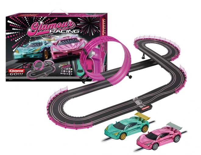 Girls Power Racing Track with Vehicles