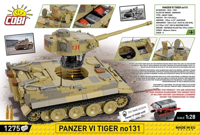 Legendary Tank Building Set Tiger VI