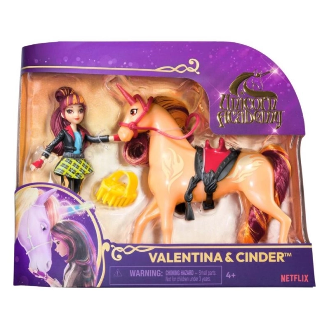 Unicorn Academy Figures Valentina and Cinder