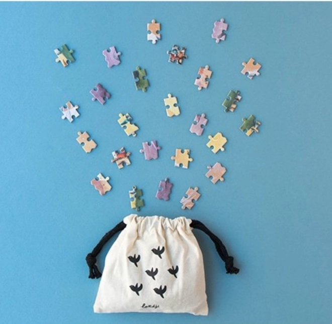 Londji Pocket Puzzle Unicorn - 100 pcs