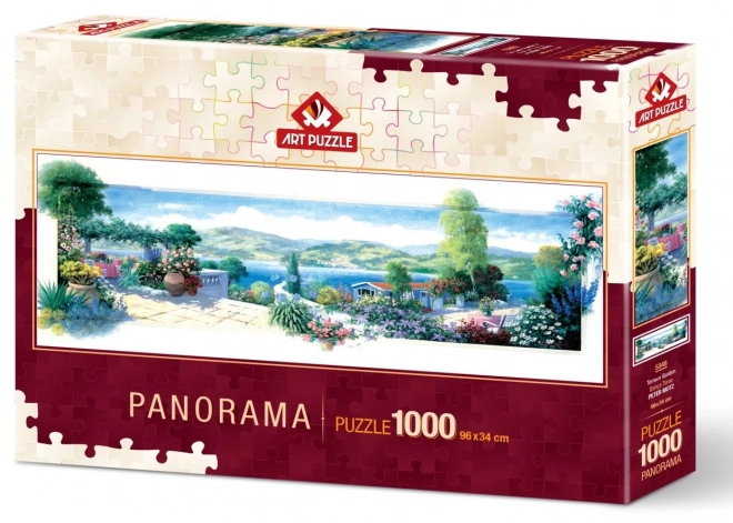 Panoramic Terrace Garden Puzzle 1000 pieces