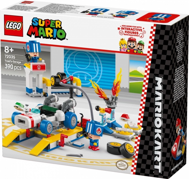 Lego Super Mario Kart Toad's Garage