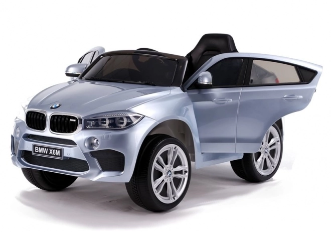 Electric Ride-On Car BMW X6 Silver