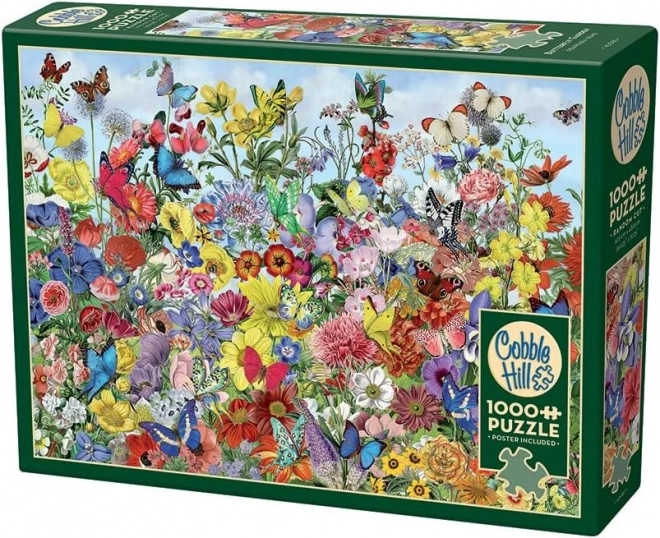 Cobble Hill Butterfly Garden 1000 Piece Puzzle