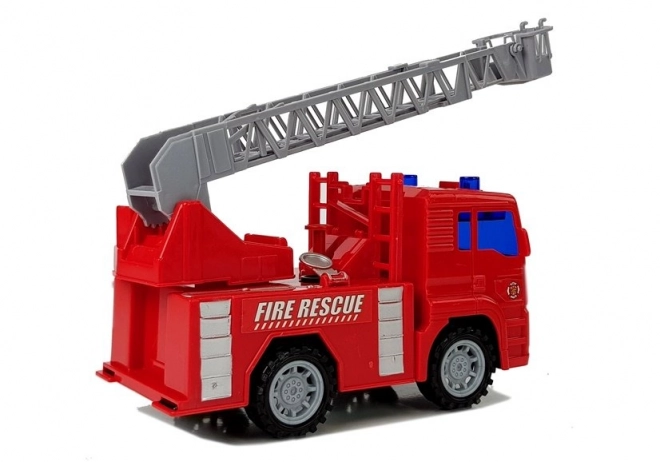 Fire Truck Toy with Ladder and Water Function