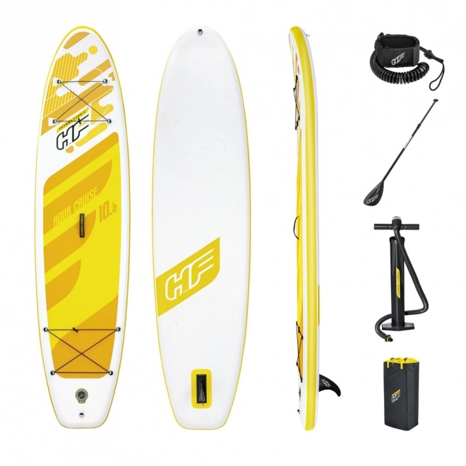 Yellow Hydro-Force Paddle Board