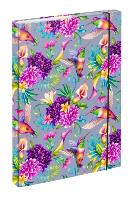 Baagl School Notebook Folder A4 Hummingbird