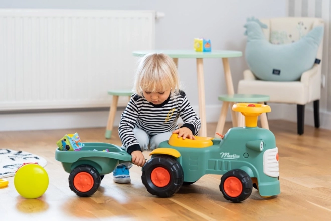 Falk Baby Tractor with Removable Trailer