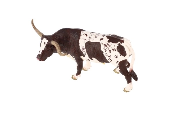 Texas Longhorn Cattle Plastic Figurine in Bag 15cm