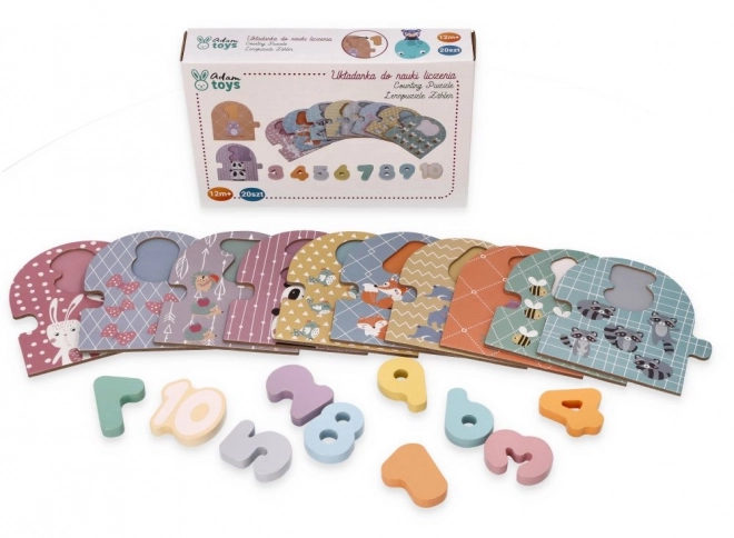 Counting Puzzle for Preschoolers