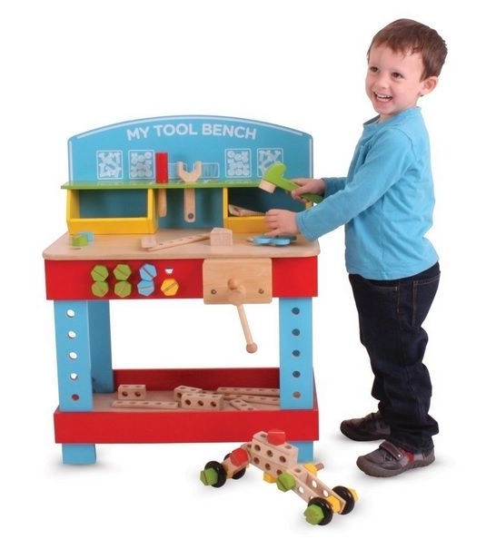 Wooden Workbench by Bigjigs Toys