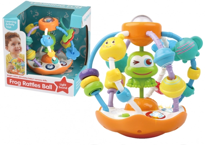 Interactive Musical Frog Ball