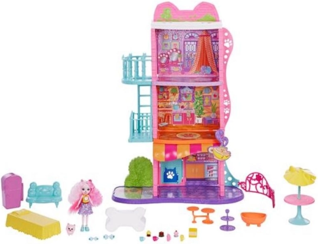 Enchantimals miejski domek z kawiarnią – zestaw do zabawy