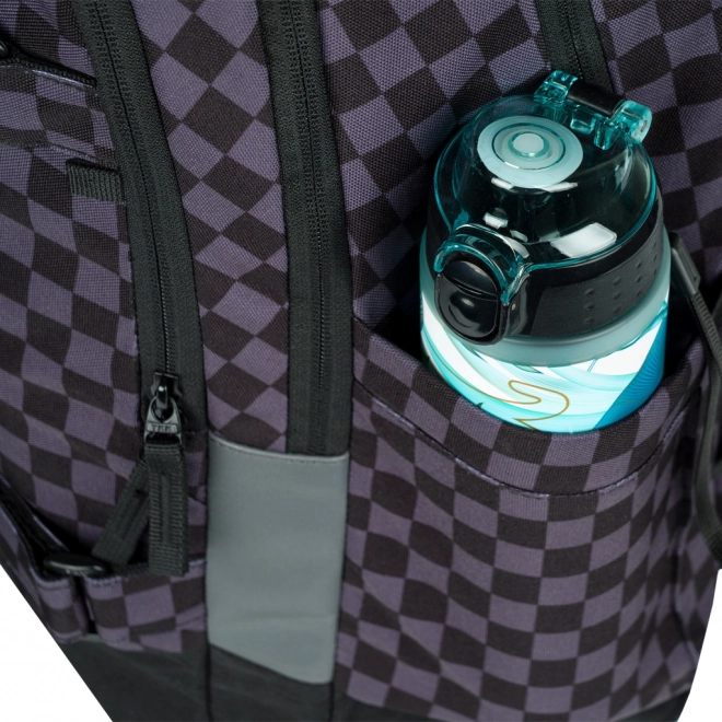 Zaino scolastico Skate Max grigio