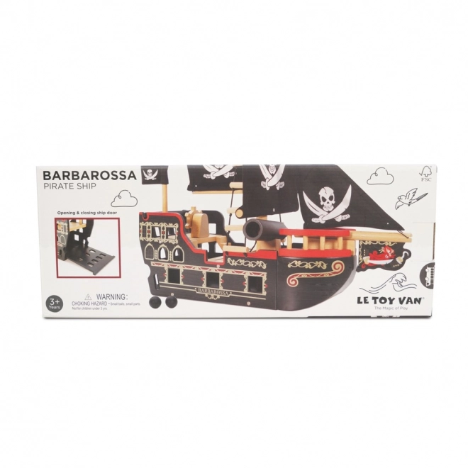 Le Toy Van Pirate Ship Barbarossa