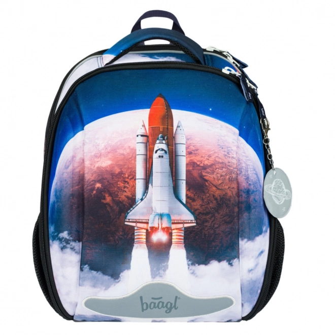 Baagl 5-piece School Set: Space Shuttle