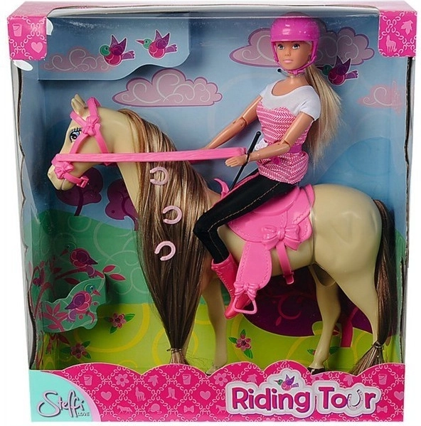 STEFFI Bambola in abbigliamento da fantina a cavallo