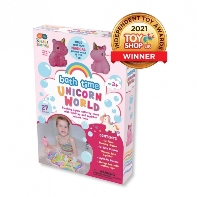 Unicorn World Bath Stickers