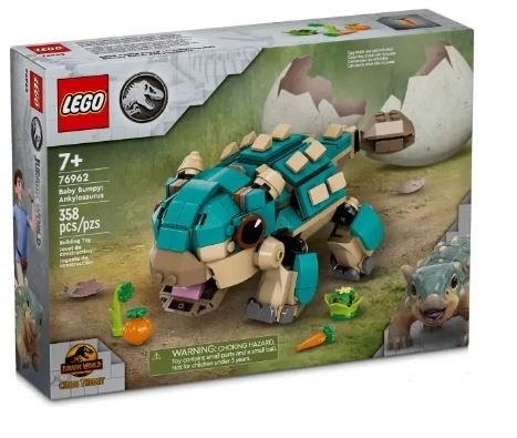 Lego Jurassic World Little Ankylosaurus Bumpy