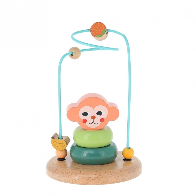 Colorful Monkey Maze Toy