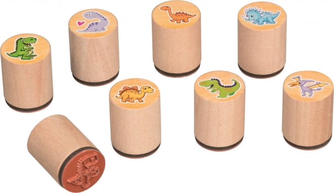 Wooden Stamps - Dinosaur Babies