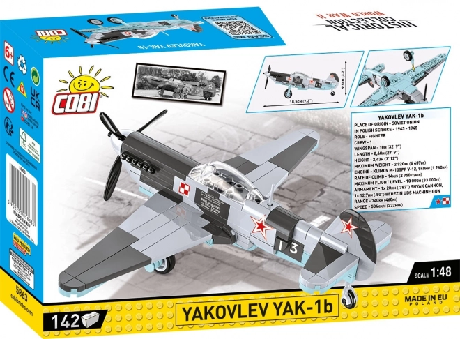 Yakovlev Yak-1b COBI Construction Set