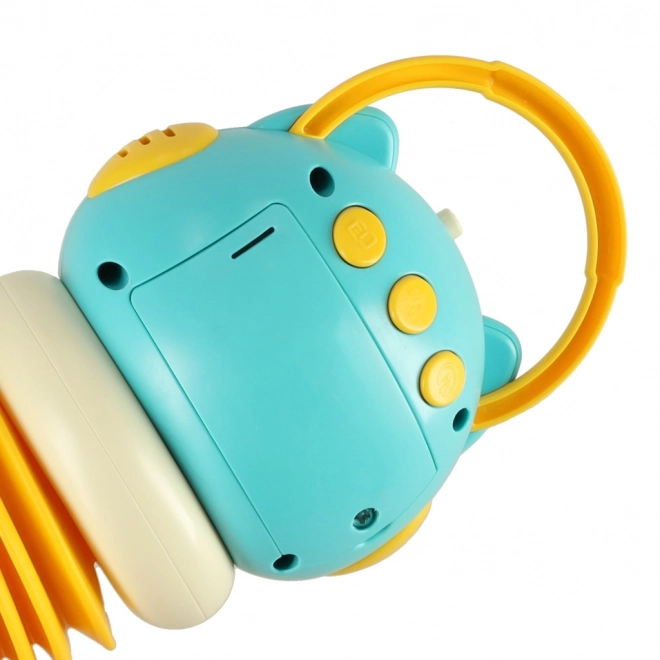 Sensory Owl Accordion Toy with LED Lights for Children