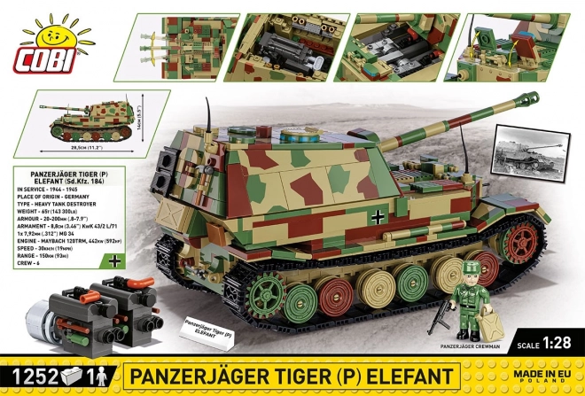 Elefant Panzerjäger Building Set