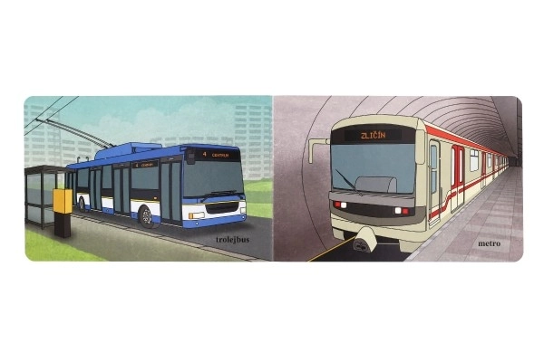 Dětská kniha Mestská Hromadná Doprava