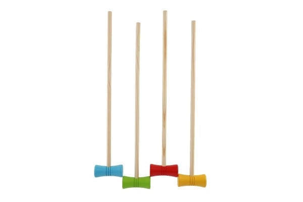 Wooden Croquet Game Set