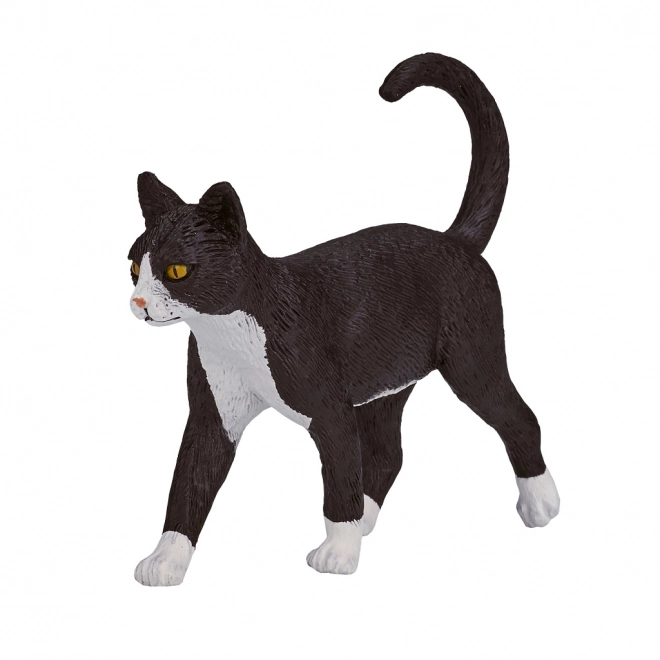 Mojo Black and White Cat Figurine