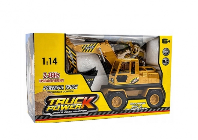 Remote Controlled Excavator and Bulldozer 2-in-1 for Kids