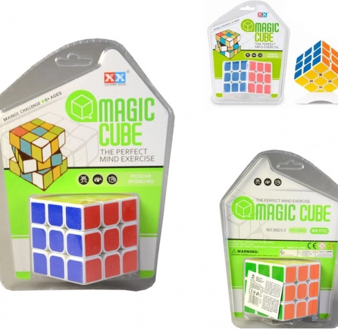 Mágikus kocka Rubik stílusú 6 cm